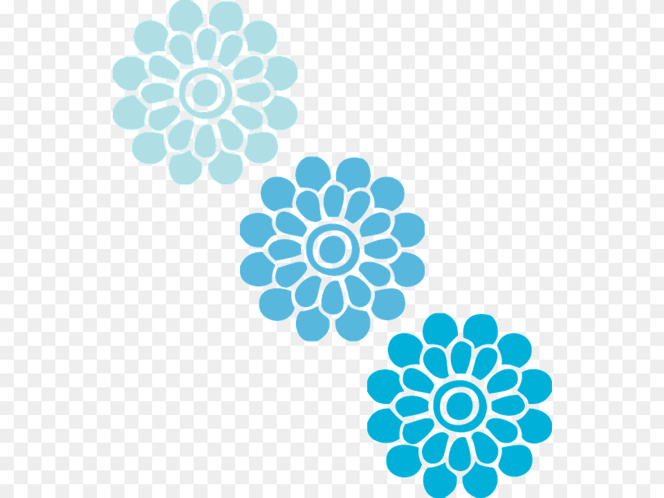 Flores Azul, Pattern, Art, Floral Design, Graphics Free Png