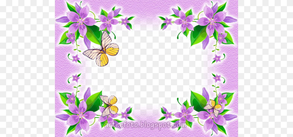 Flores Borboleta Floral Flower Wall Mural, Art, Pattern, Mail, Greeting Card Png Image