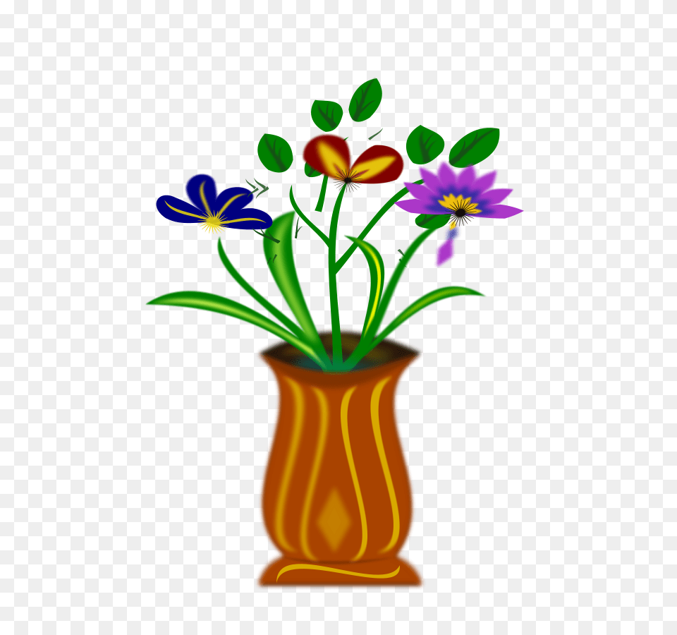 Flores Clip Arts Download, Flower, Flower Arrangement, Plant, Jar Png