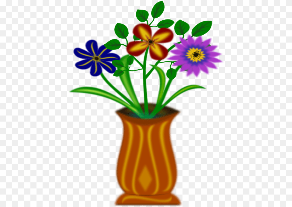 Flores Clipart, Jar, Pottery, Flower, Flower Arrangement Png Image