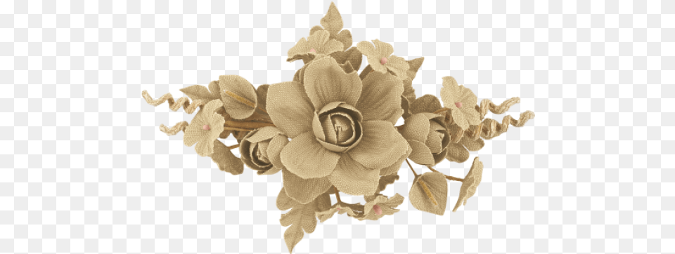 Flores Douradas, Accessories, Pattern, Graphics, Plant Free Png Download