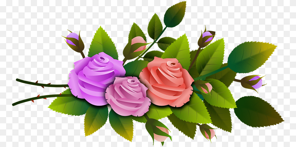 Flores En Ramo, Art, Flower, Graphics, Plant Free Transparent Png