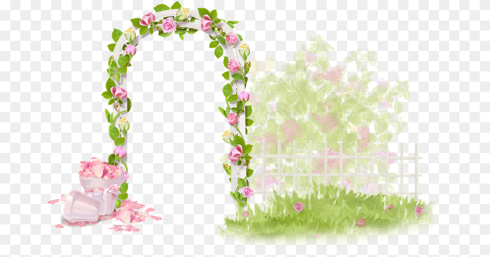 Flores Para Photoscape Flower Arbour Clipart, Arch, Architecture, Fence, Garden Free Transparent Png