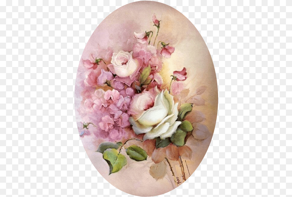 Flores Shabby Chic Para Imprimir, Art, Flower, Painting, Petal Png Image