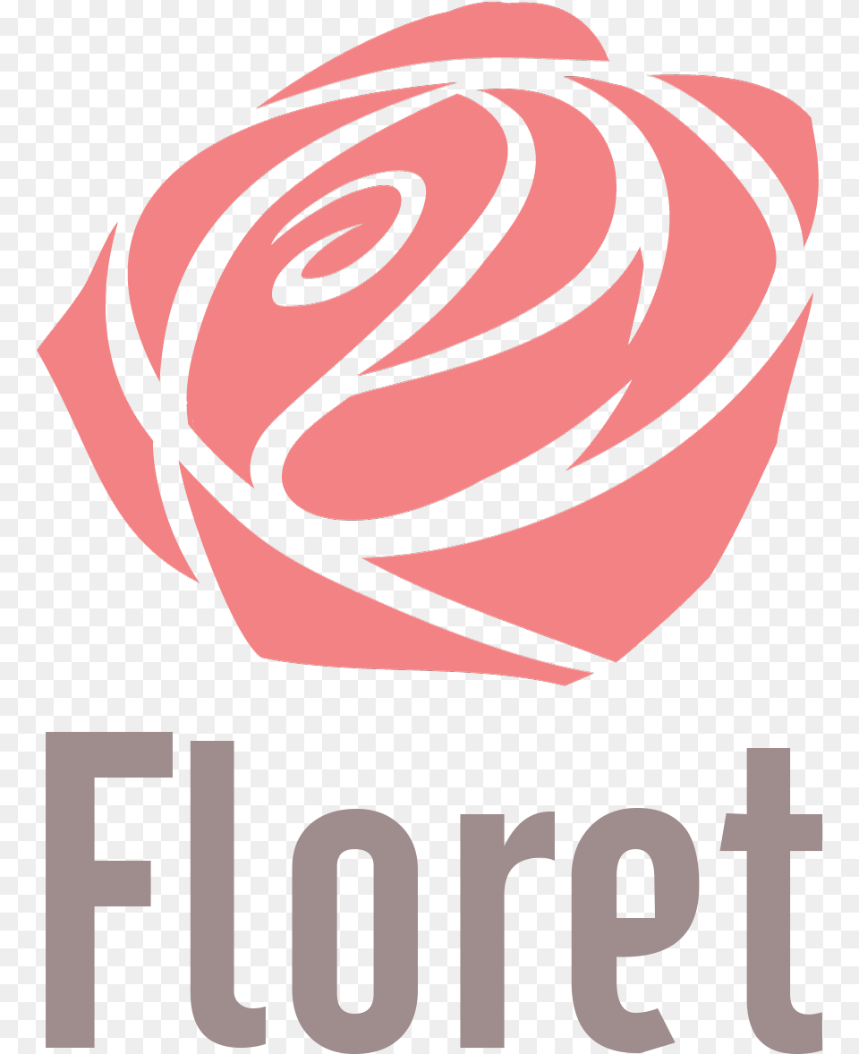 Floret Logo Main Street Community Center Edwardsville Il, Rose, Flower, Plant, Accessories Free Transparent Png
