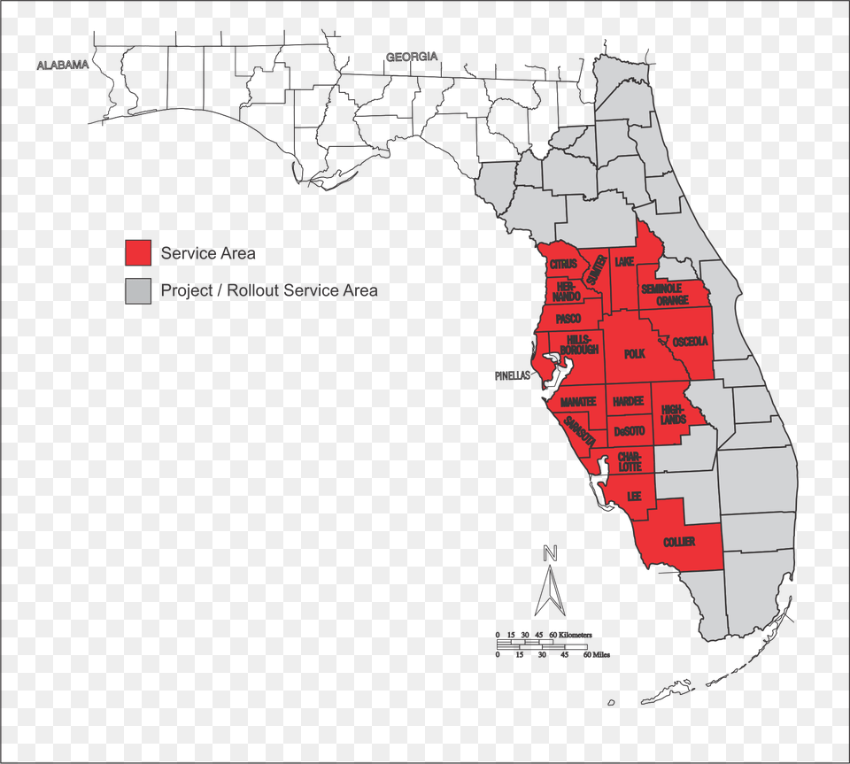 Florida, Chart, Plot, Map, Land Free Png Download