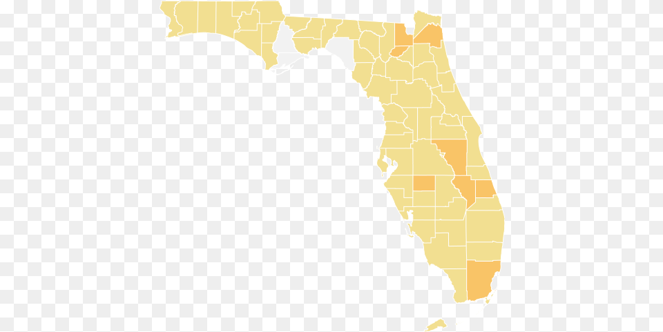 Florida Coronavirus Map And Case Count The New York Times Vertical, Chart, Plot, Atlas, Diagram Free Transparent Png