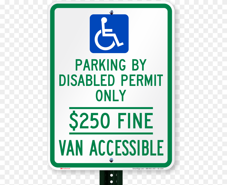 Florida Disabled Permit Parking Van Accessible Signs Sign, Symbol, Road Sign, First Aid Free Transparent Png