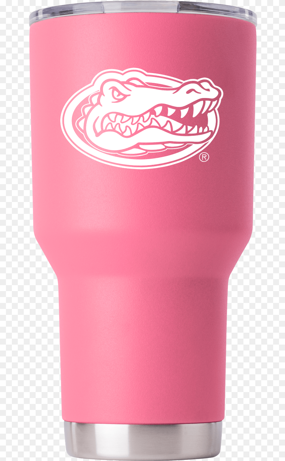 Florida Gator Head 30 Oz Pink Tumbler Florida Gators, Lamp, Glass, Can, Tin Png Image