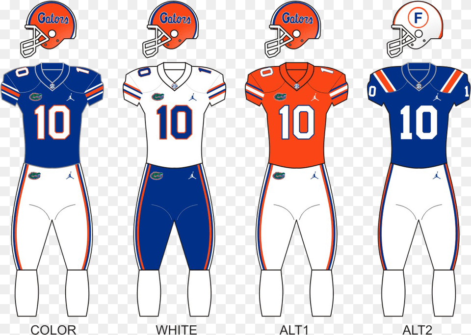 Florida Gators Football Wikiwand Dallas Cowboys Uniform, Shirt, Clothing, Helmet, American Football Free Png Download