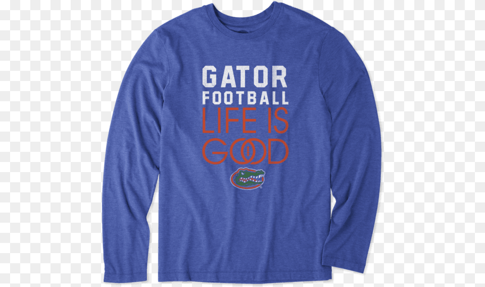 Florida Gators Infinity Football Long Sleeve Cool Tee, Clothing, Long Sleeve, T-shirt, Knitwear Free Transparent Png
