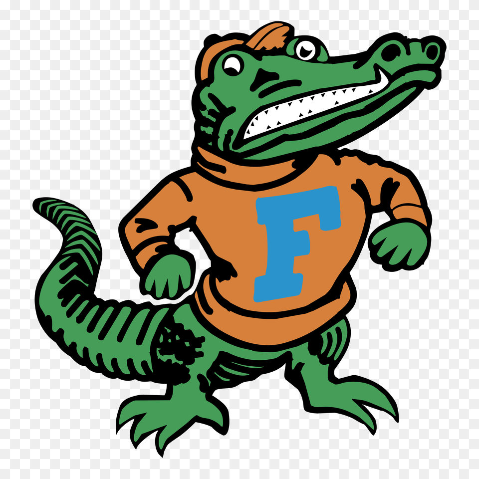 Florida Gators Logo Transparent Vector, Animal, Dinosaur, Reptile, Crocodile Png Image