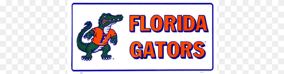 Florida Gators Ncaa License Mascot Plate Cartoon, Animal, Bear, Mammal, Wildlife Free Png Download