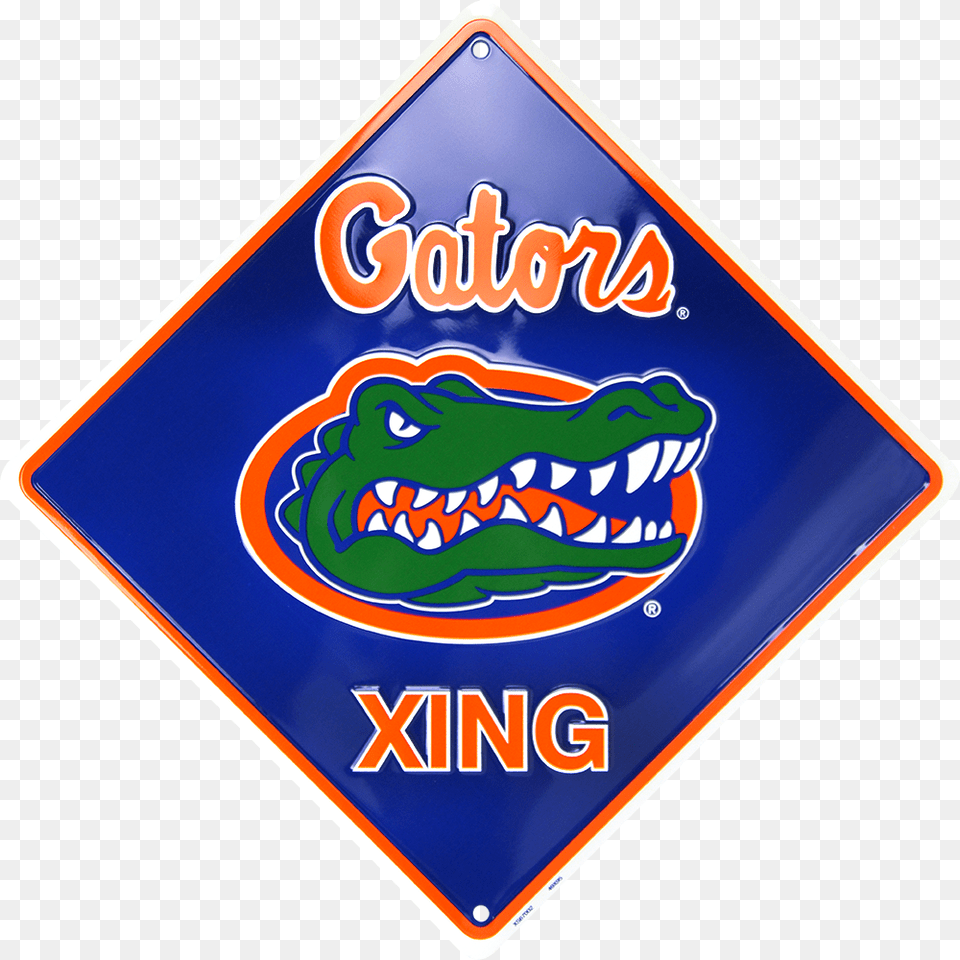 Florida Gators Xing Florida Gators, Animal, Dinosaur, Reptile, Road Sign Png Image