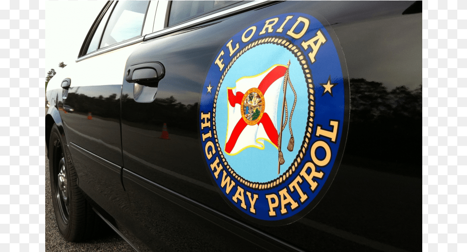 Florida Highway Patrol Emblem, Machine, Spoke, Logo, Vehicle Free Transparent Png