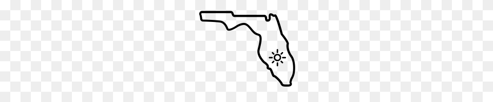 Florida Icons Noun Project, Gray Free Transparent Png