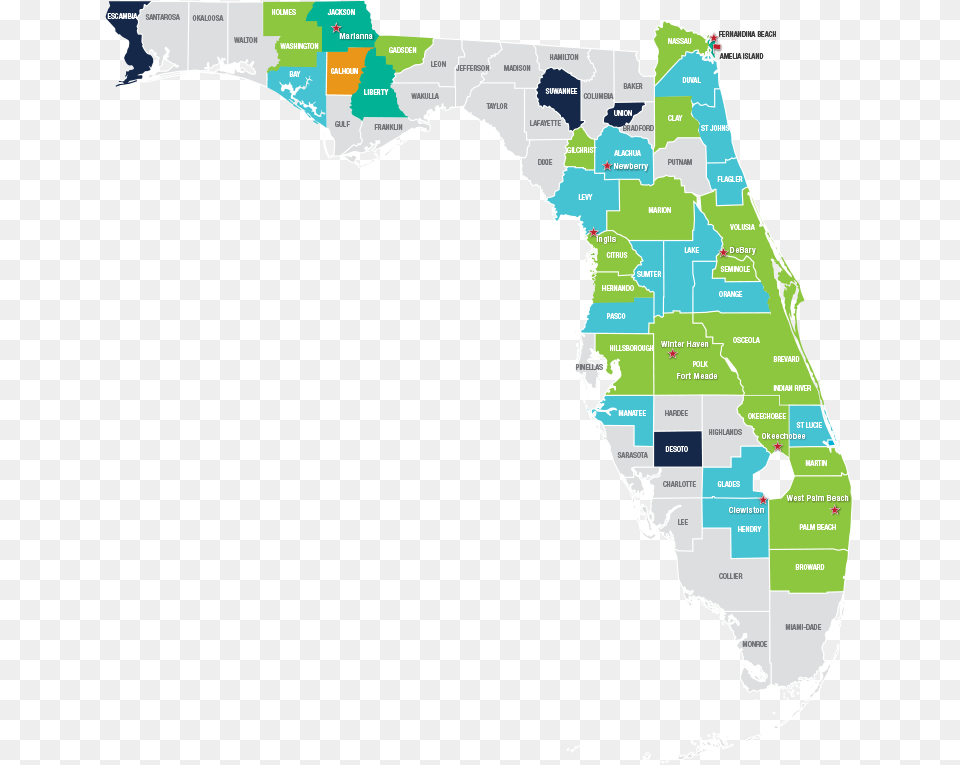 Florida Map Outline Florida Power Companies Map, Chart, Plot, Outdoors, Land Free Transparent Png