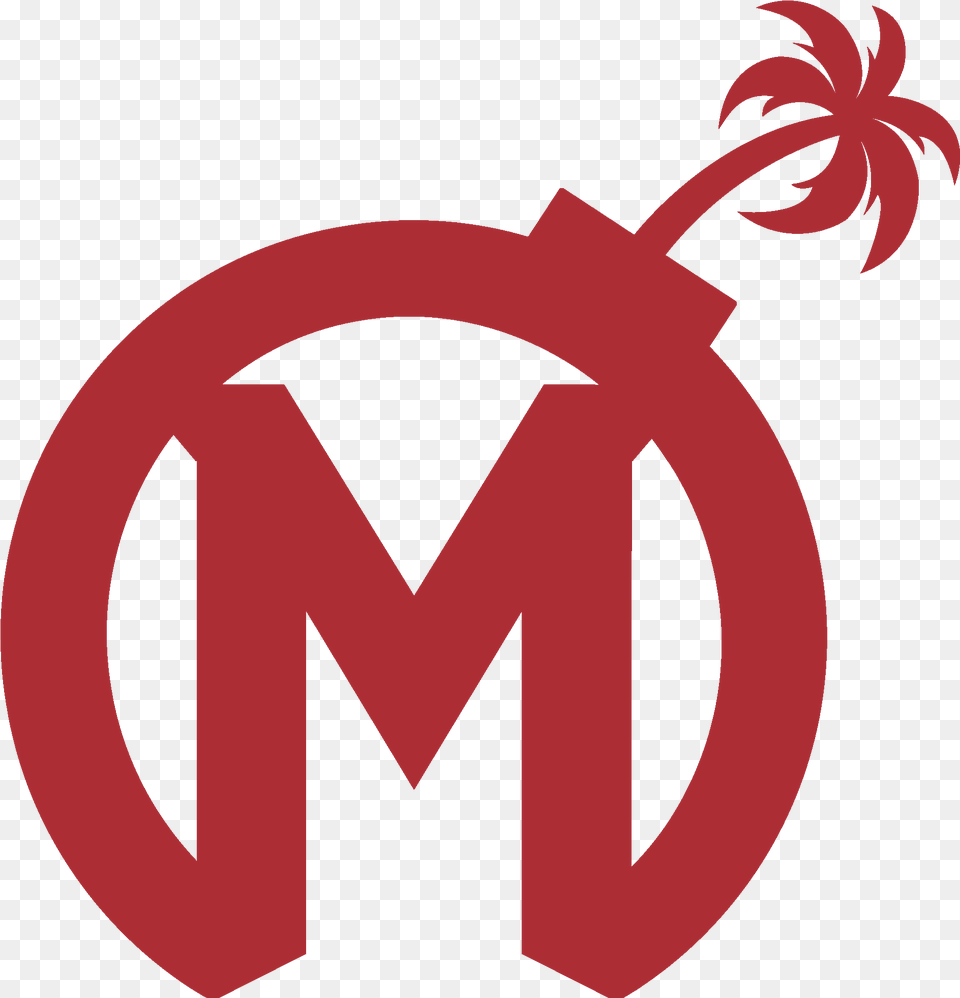 Florida Mayhem Florida Mayhem Logo, Person, Weapon Png