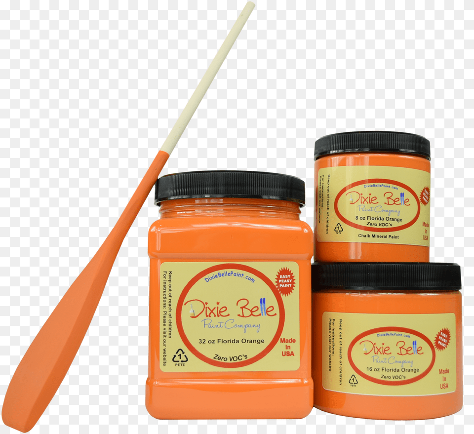 Florida Orange Chalk Paint, Jar, Food, Ketchup, Honey Png Image