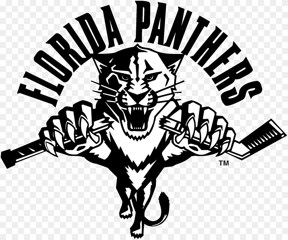 Florida Panthers Image Florida Panthers, Stencil, Person, People Free Png