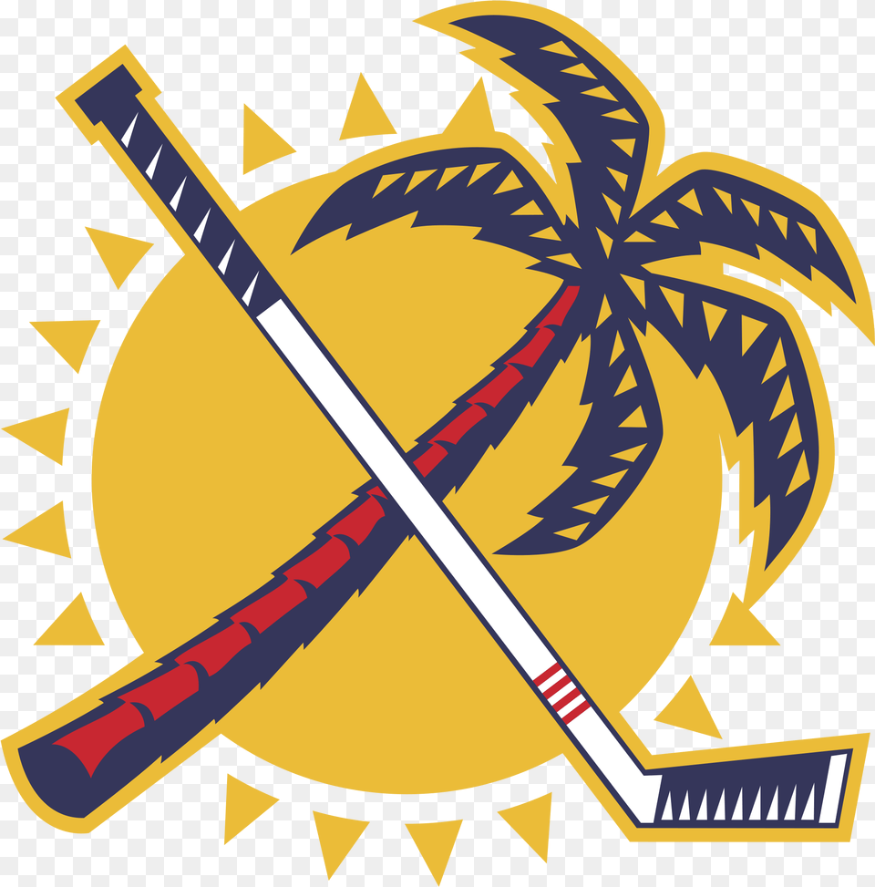 Florida Panthers Logo Florida Panthers Palm Tree Logo, Sword, Weapon, Dynamite Free Png