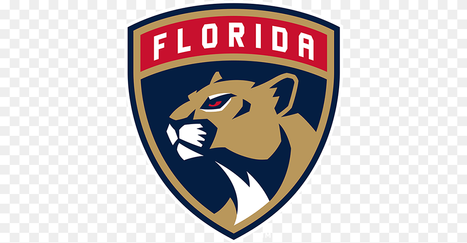 Florida Panthers Logo Transparent Florida Panthers Nhl Logo, Emblem, Symbol, Badge Free Png