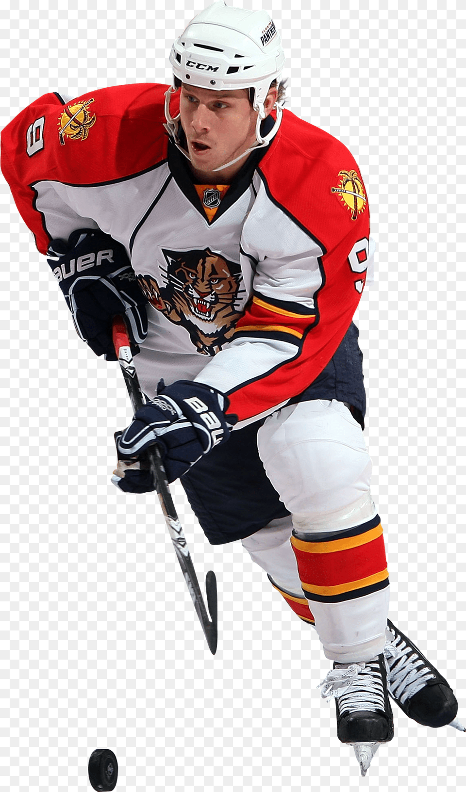Florida Panthers Player Download Florida Panthers Player, Clothing, Glove, Helmet, Person Free Png