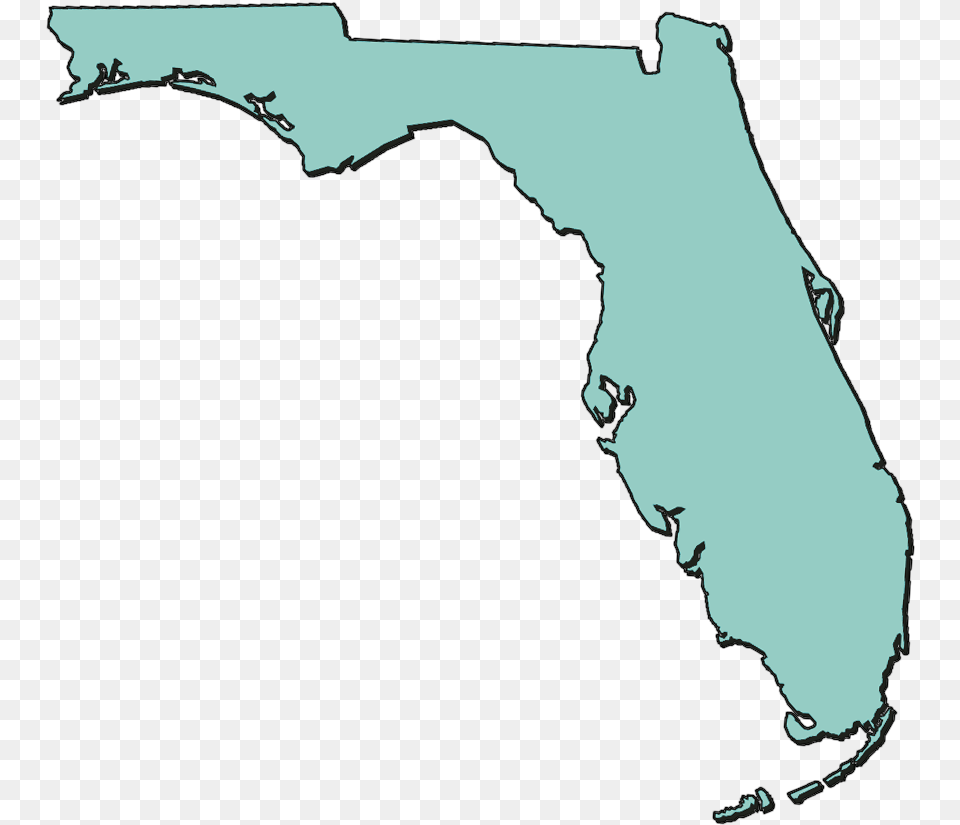 Florida Research Development Alliance Florida State Map, Silhouette, Land, Nature, Outdoors Free Transparent Png