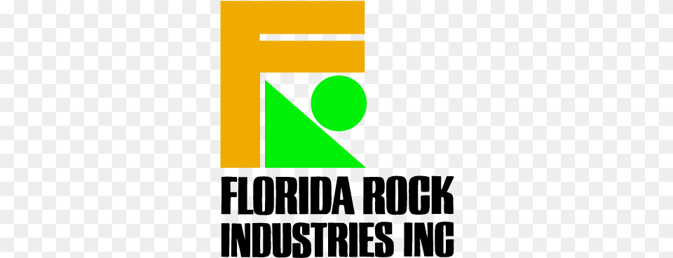 Florida Rock Industries Florida Rock Amp Tank Lines Logo, Triangle, Text Free Png Download