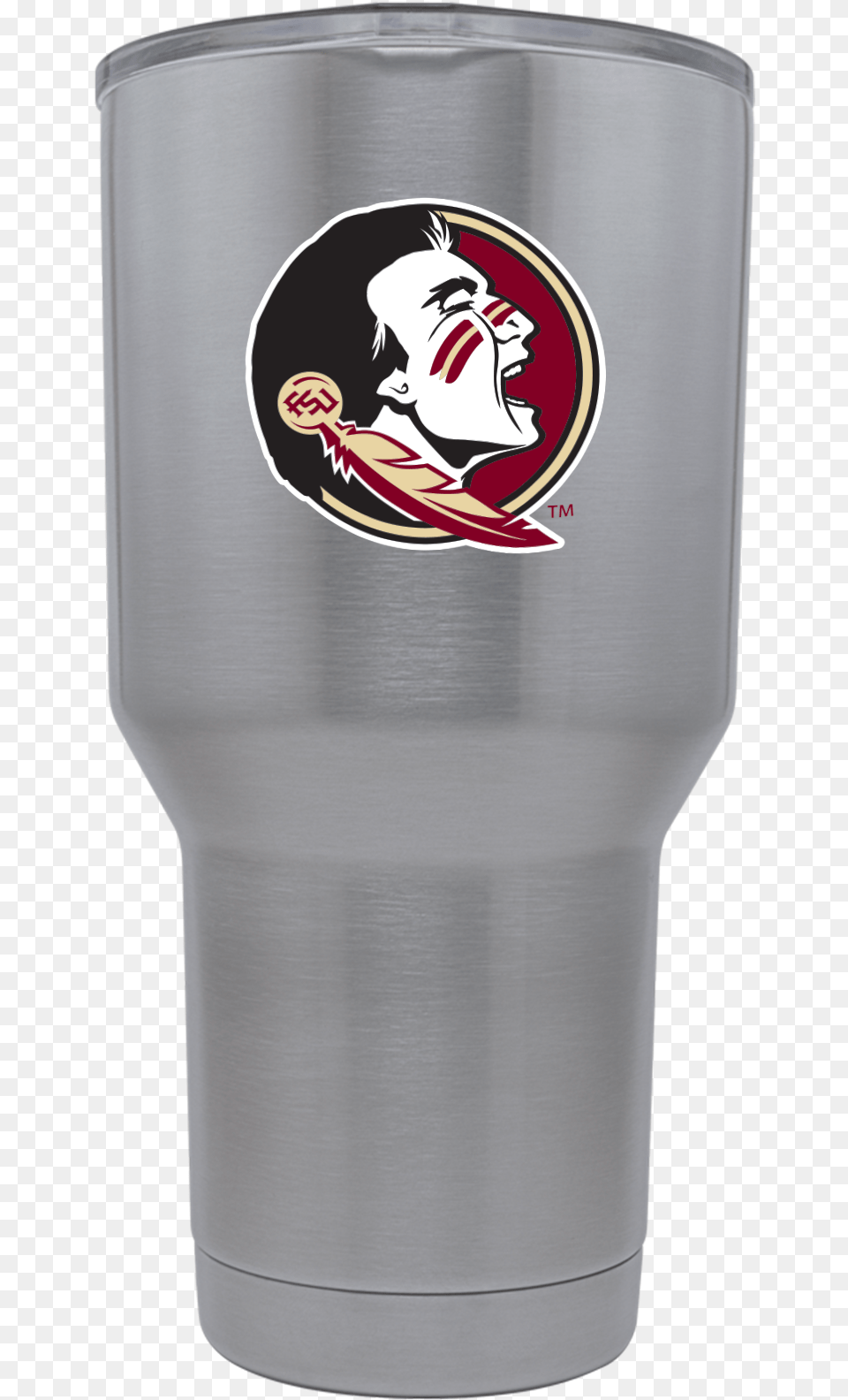 Florida State 30 Oz Stainless Tumbler, Steel, Adult, Person, Woman Free Png Download