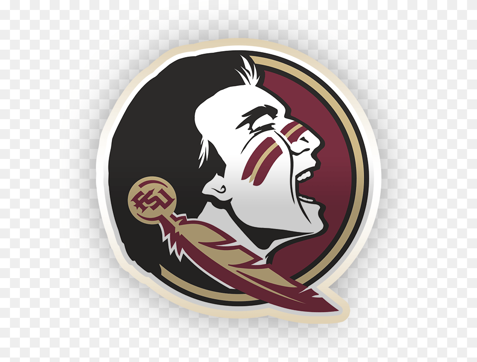 Florida State Basketball Logo, Person, Face, Head Free Png