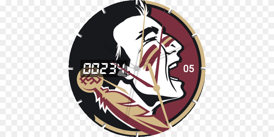 Florida State Gameday Step Florida State Seminoles Football, Weapon, Face, Head, Person Free Transparent Png