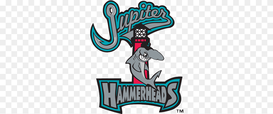 Florida State League Jupiter Hammerheads Logo, Electronics, Hardware, Emblem, Symbol Free Png Download