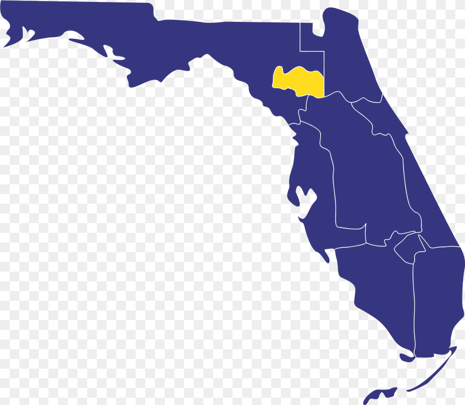Florida State Map, Chart, Plot, Atlas, Diagram Free Png