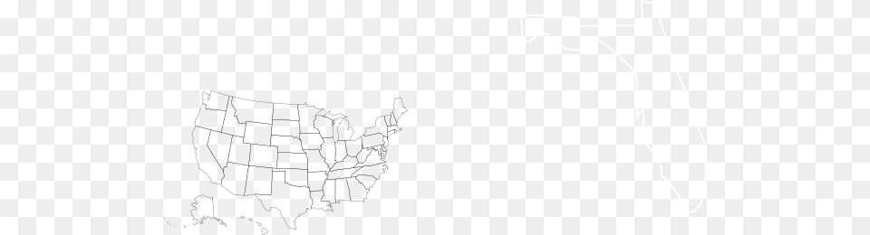 Florida State Outline Clip Art Us Map, Drawing Free Png Download
