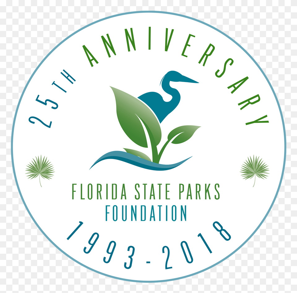 Florida State Parks Foundation, Logo, Disk, Animal, Bird Free Png Download