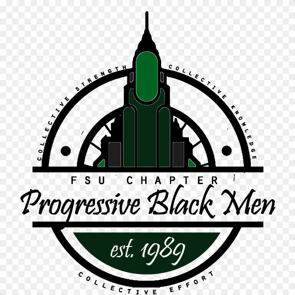 Florida State Progressive Black Men Inc Fsu Logo, Green, People, Person Free Transparent Png