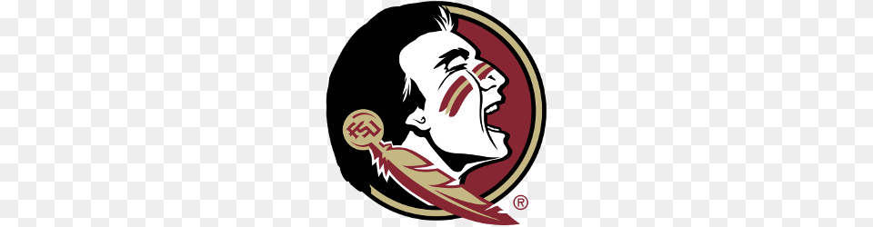 Florida State Seminoles Primary Logo Sports Logo History, Person, Face, Head Png
