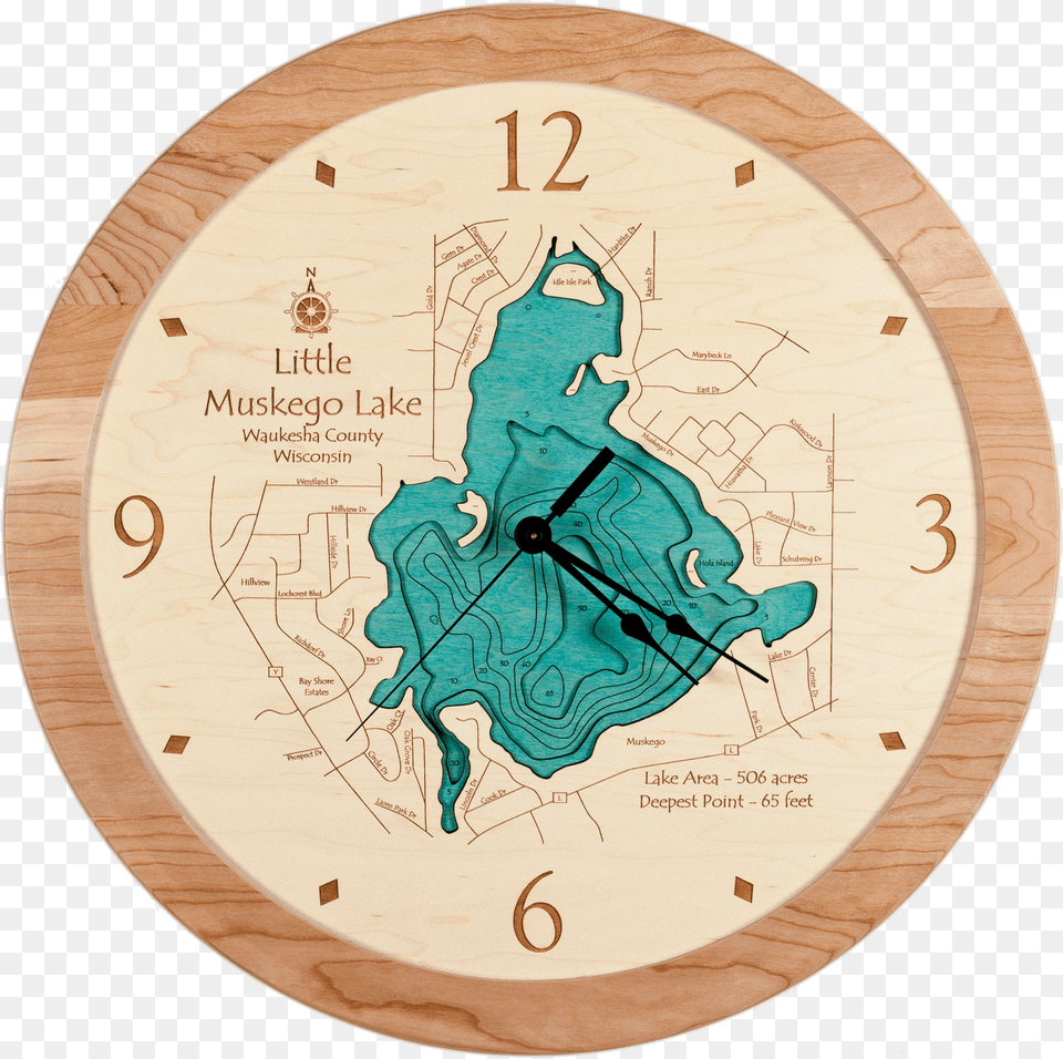 Florida State Shape Road Map Cribbage Board Games Custom Wood Clock, Analog Clock, Wall Clock, Plate Png