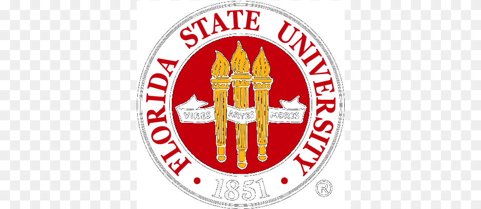 Florida State University Logo Logos Vector Florida State University Seal, Light, Emblem, Symbol, Person Png Image