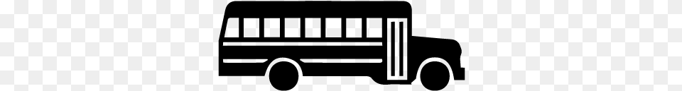 Florida Transportation Systems Inc School Bus Clip Art Black And White, Gray Png