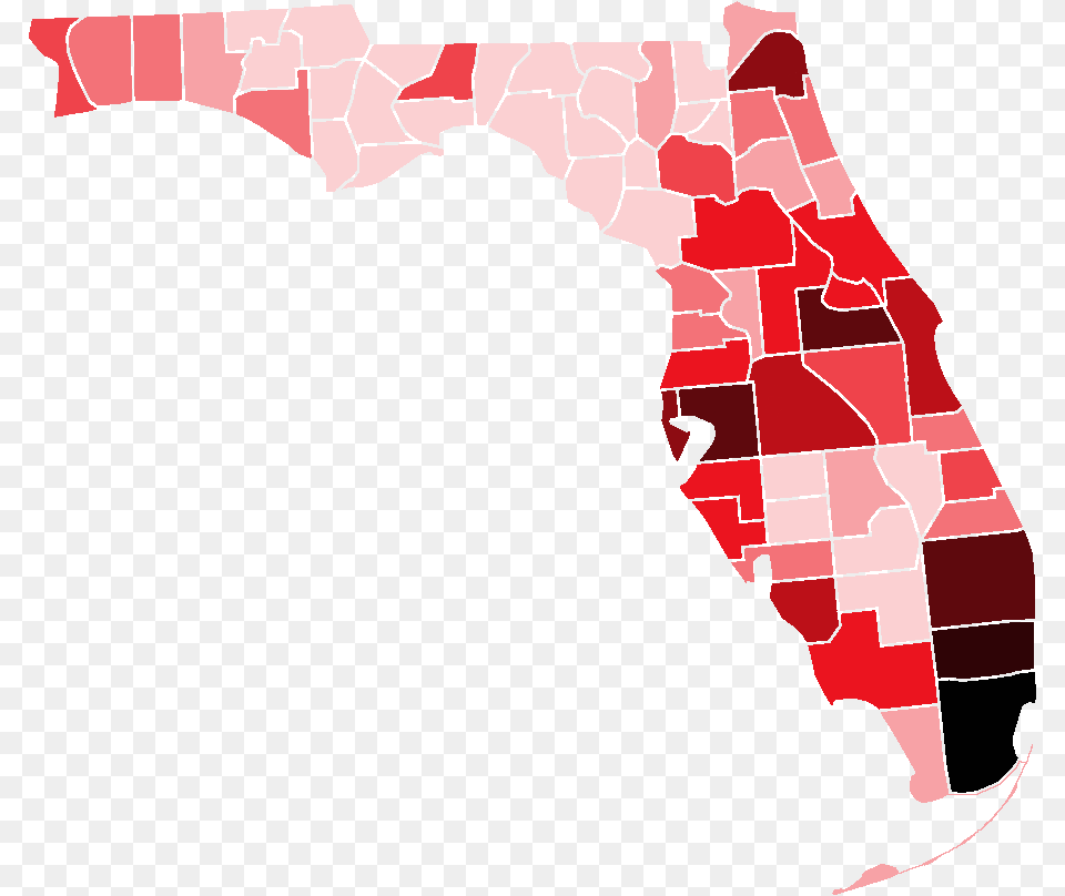 Floridacountiespopulation, Art, Chart, Plot Free Png