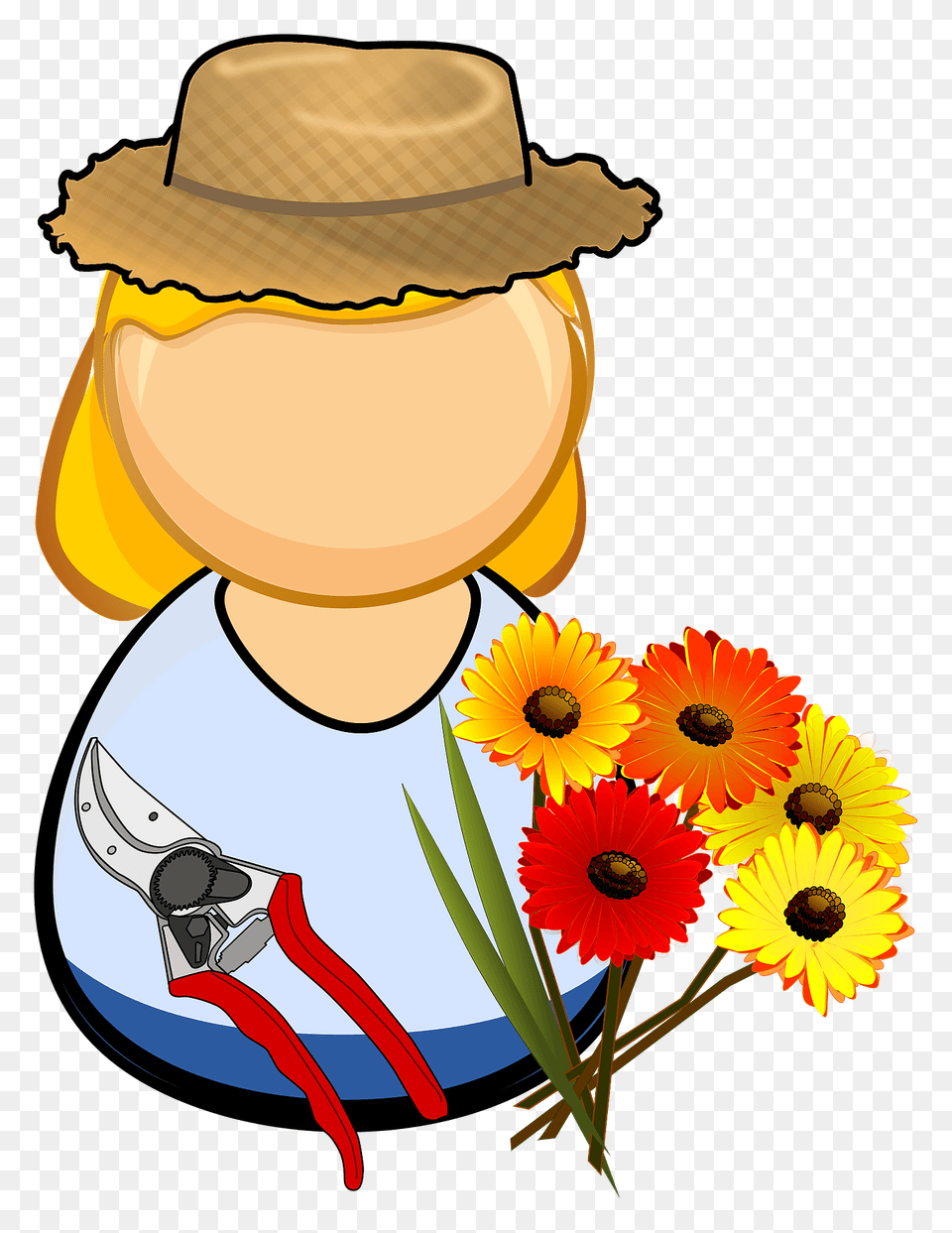 Florist Clipart, Clothing, Plant, Hat, Sun Hat Png