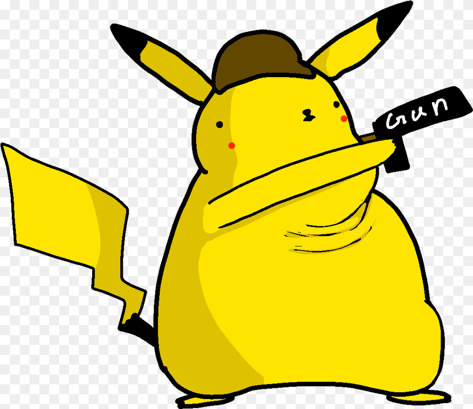 Florkofcowsend Of The World 2020 Detective Pikachu With Gun, Baby, Person Png Image