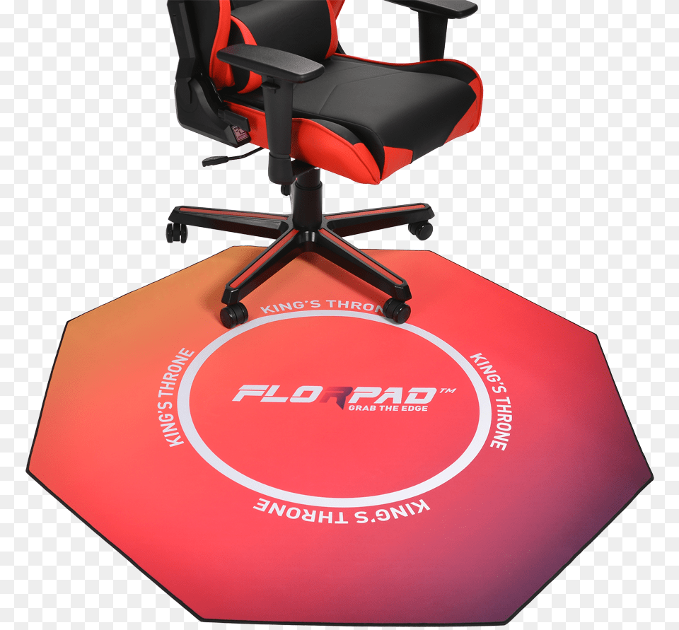 Florpad Kings Throne Increase Comfort With This Gaming Floor Mat, Chair, Furniture, Home Decor Free Transparent Png