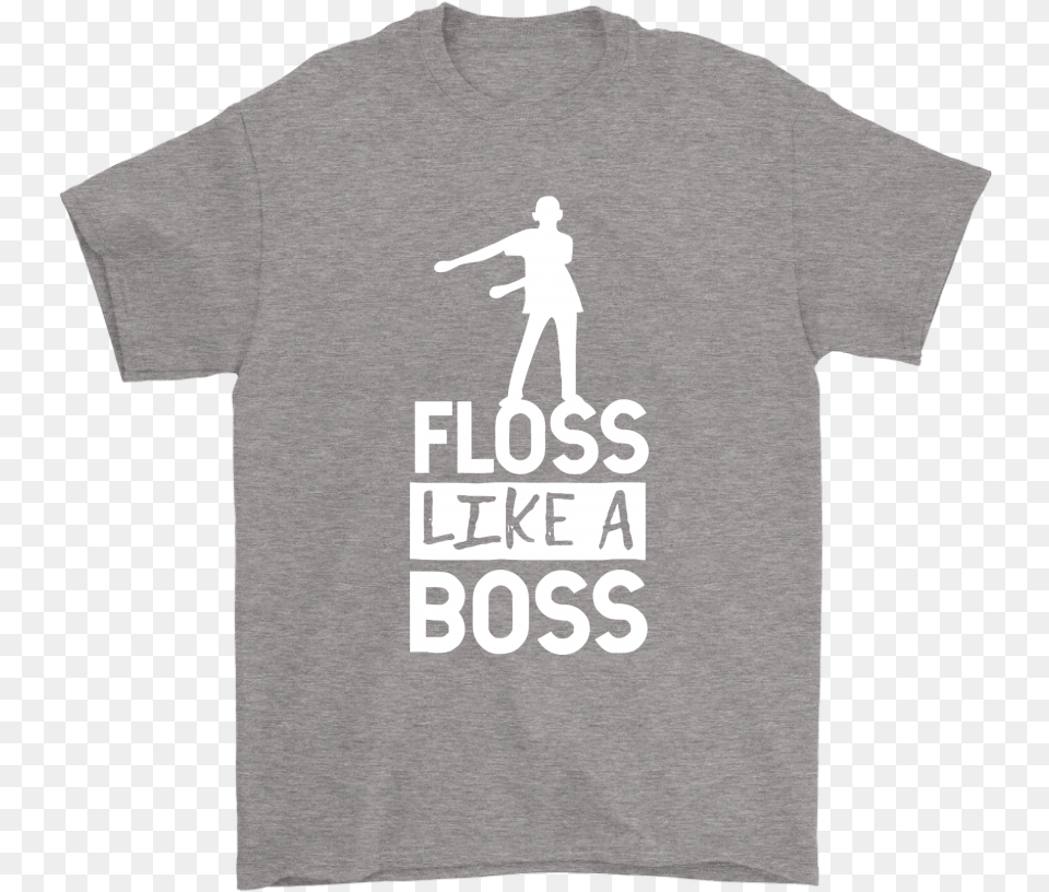 Floss Like A Boss Dancing Flossing Dance Eleven Stranger Skeet Shooting, Clothing, T-shirt, Adult, Male Free Png Download