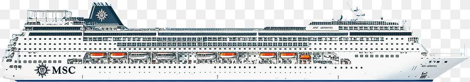Flotta Msc In Ordine Di Grandezza, Cruise Ship, Ship, Transportation, Vehicle Free Png