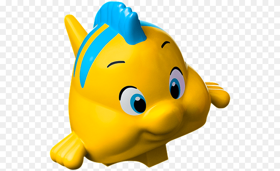 Flounder Cartoon Lego Flounder, Toy, Piggy Bank Png Image