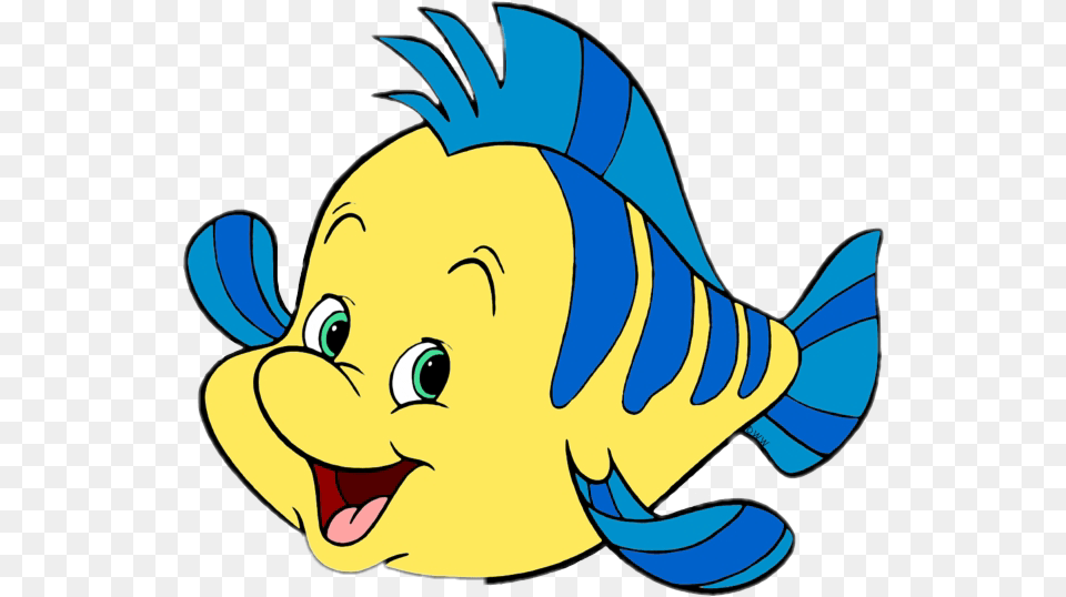 Flounder Flounder Little Mermaid Clipart, Animal, Sea Life, Baby, Person Free Transparent Png