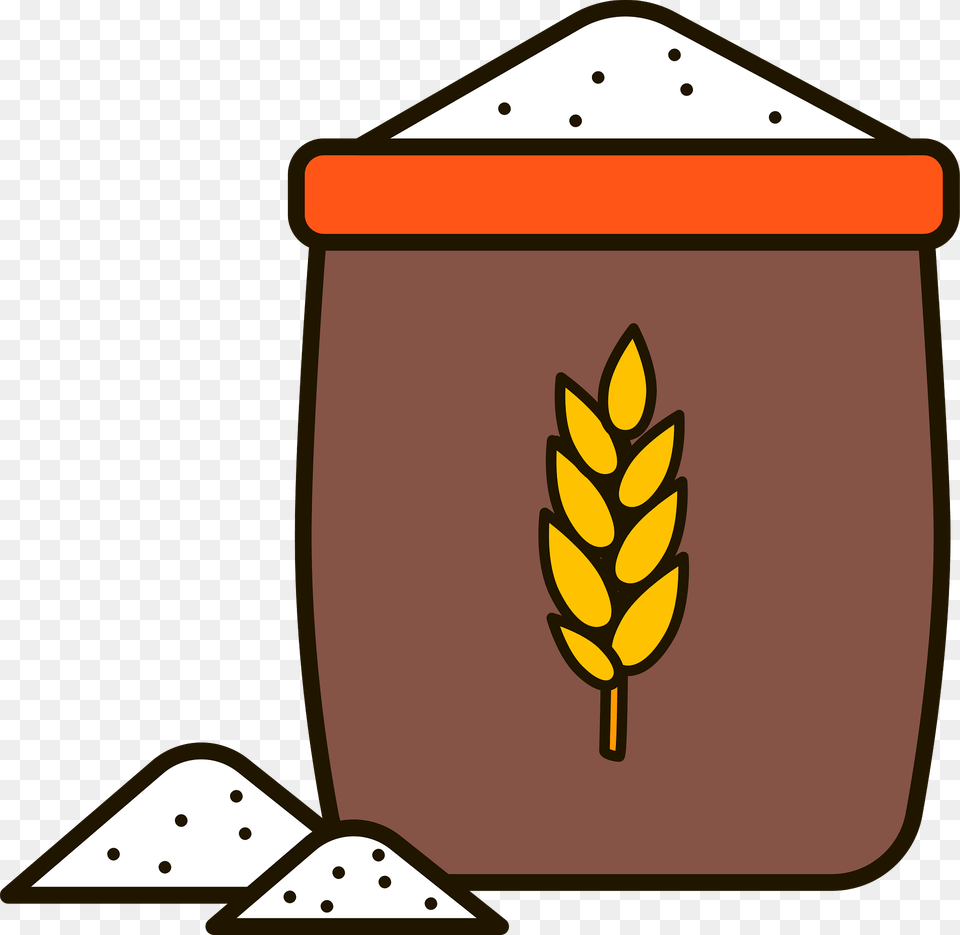 Flour Clipart, Jar, Food, Grain, Produce Free Png Download